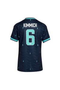 Saksa Joshua Kimmich #6 Jalkapallovaatteet Naisten Vieraspaita MM-kisat 2026 Lyhythihainen